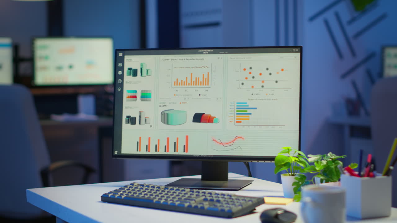 자정에 아무도 없는 금융회사