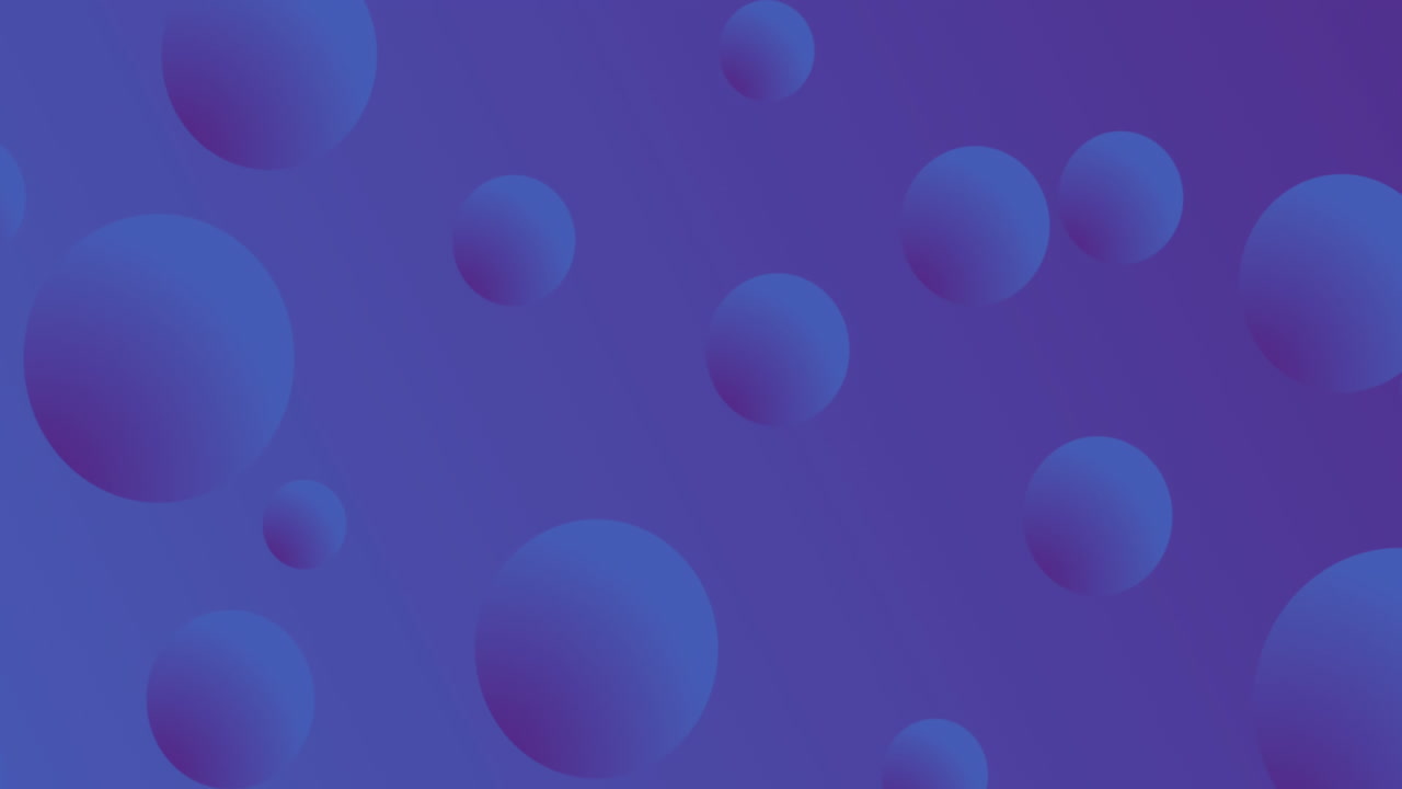 Title animation written in red on retro speech bubble.