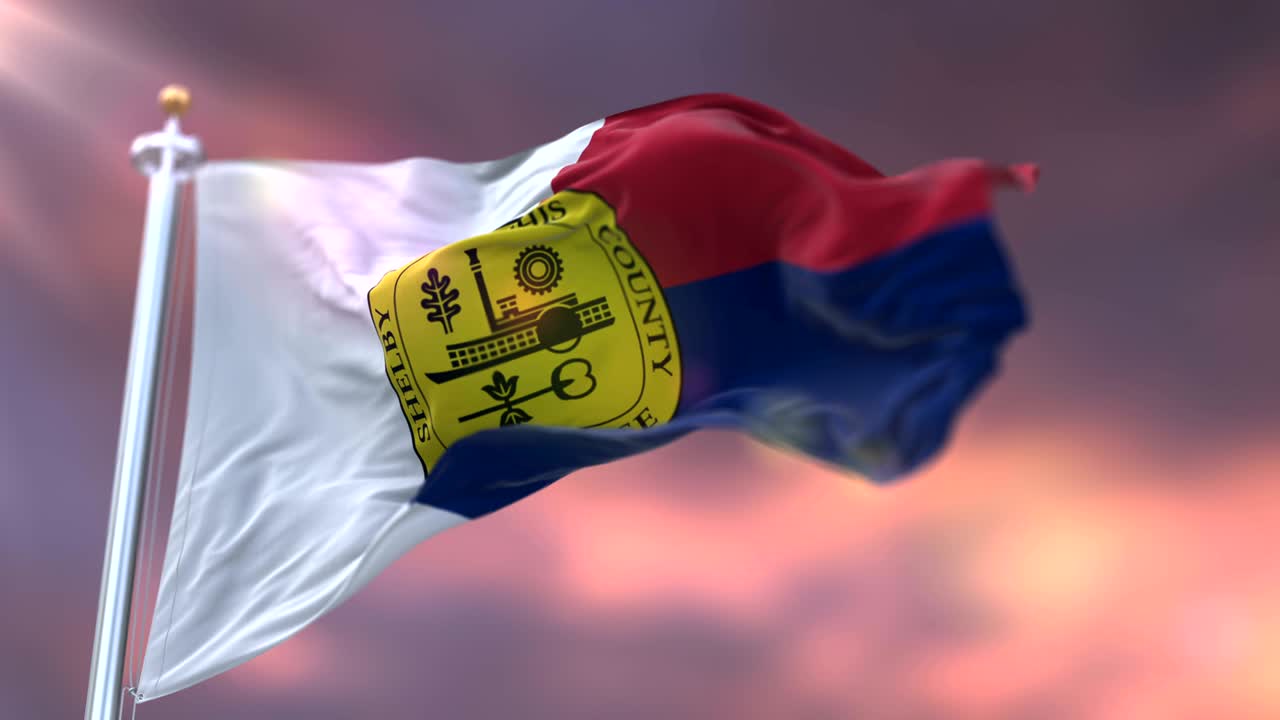 미국 테네시 주 해가 지는 멘피스의 발 - 루프