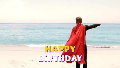 feliz cumpleaños superhéroe