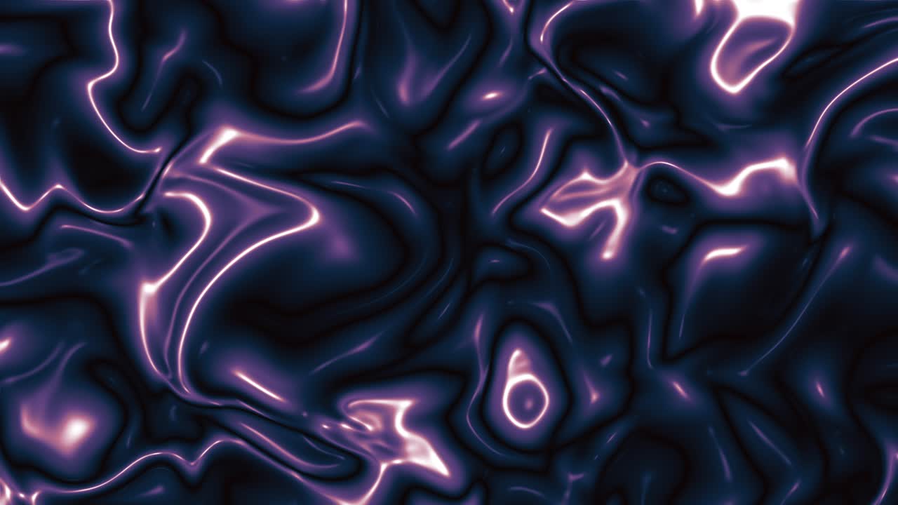 Sfondo Astratto con Flusso di Energia Liquida Viola Luminosa