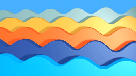 fondo de onda animado de bucle sin costuras