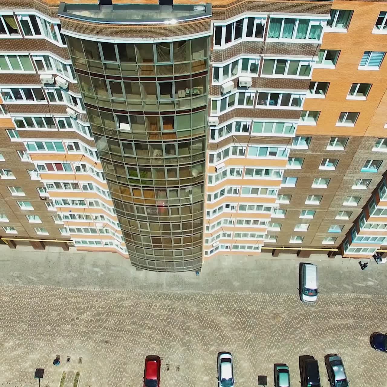 Facade of multi storey building