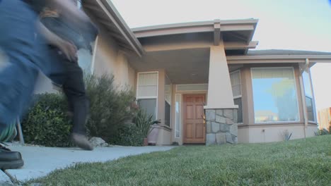 dea officers with arms drawn perform a drug raid on a house 6