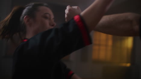 wing chun training session