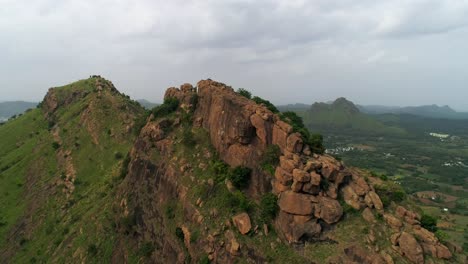 VELLORE-MOUNTAINS-WITH-its-unique-mix-of-Greenery-and-Rocky-tops-captured-with-Phantom-4-pro-4-K-drone-down-sampled-from-60-Fps-footage