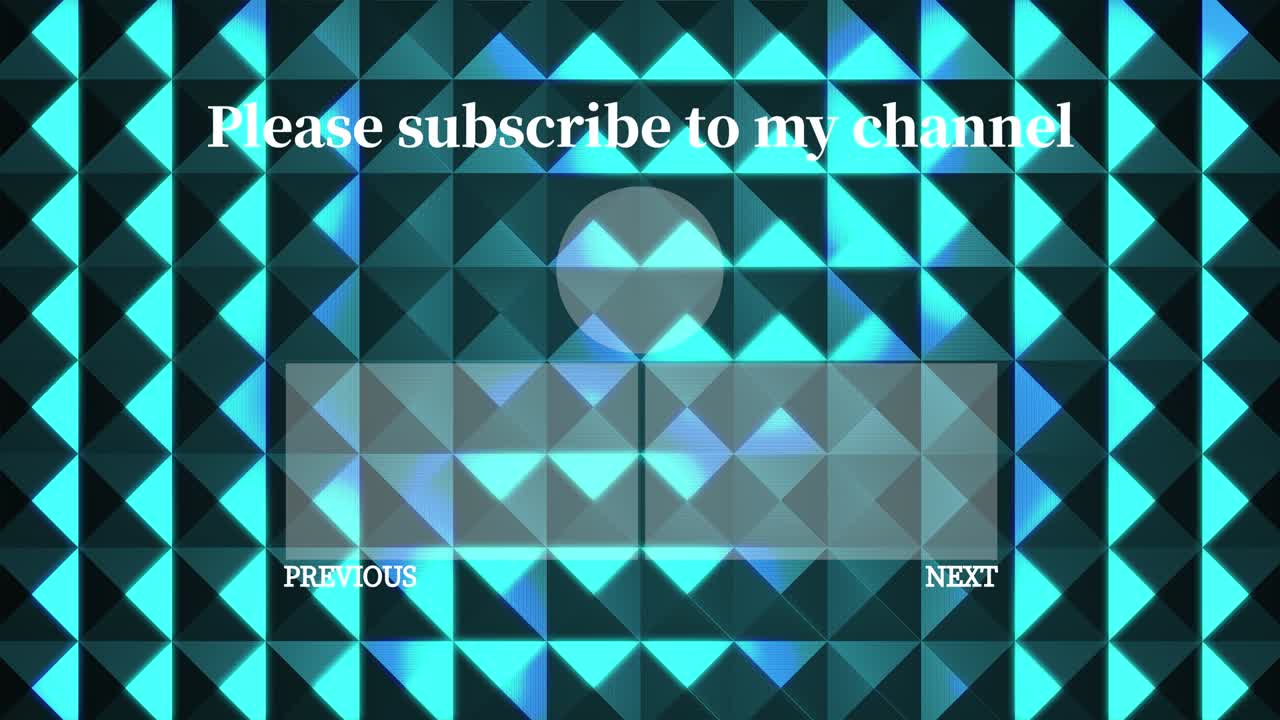 금속 반사 크리스탈 광채 엔드 카드 엔딩 스크린 모션 그래픽