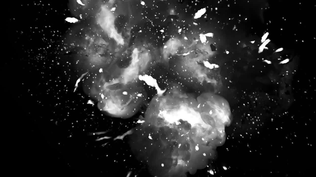 현실적인 불구 폭발과 루마 채널의 폭발.