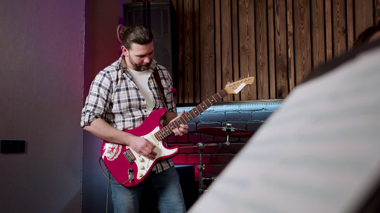 vista de cerca de la partitura musical