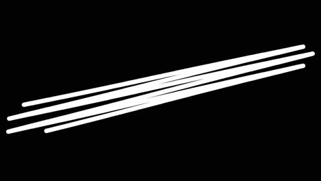 diagonal white lines on black background