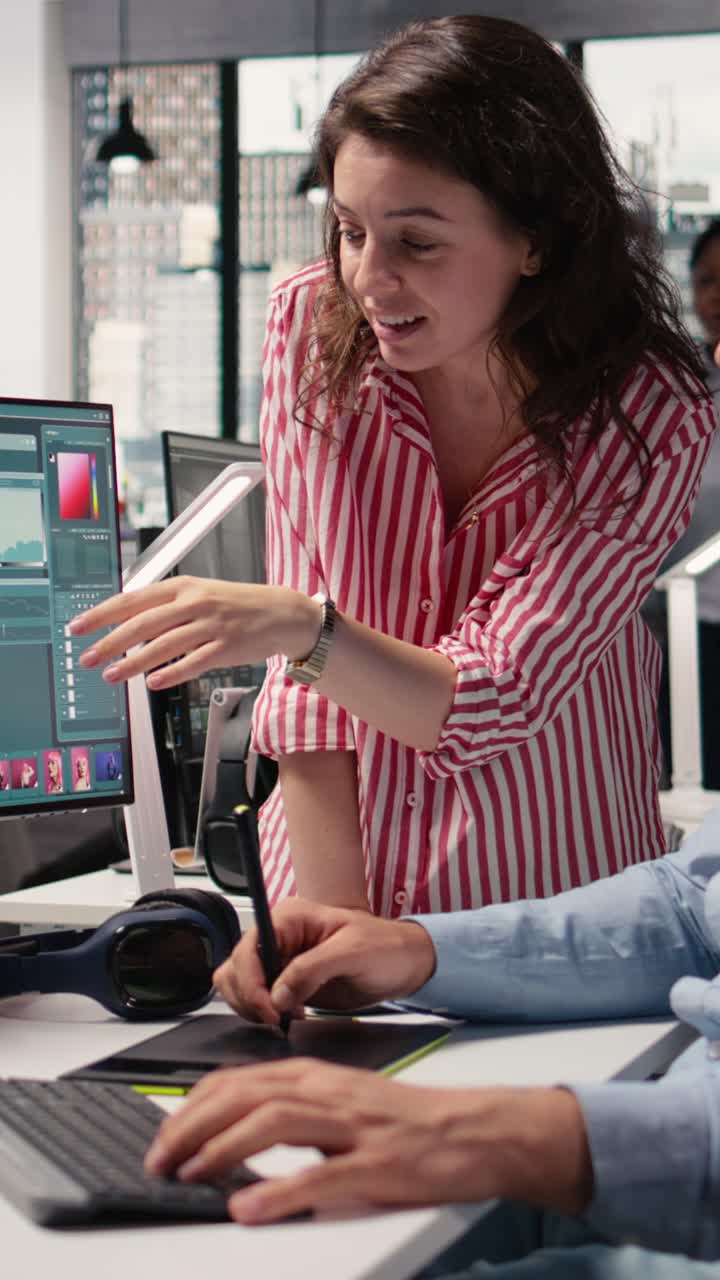Vertical Video Photo Editing Software, Two Photographers Team, Using Color Grading, Retouching