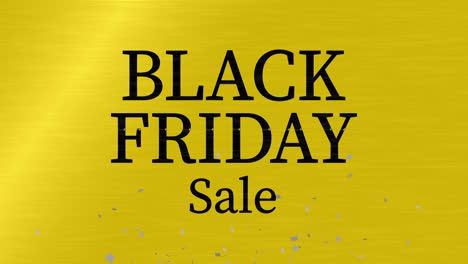 black friday event text animation motion graphics
