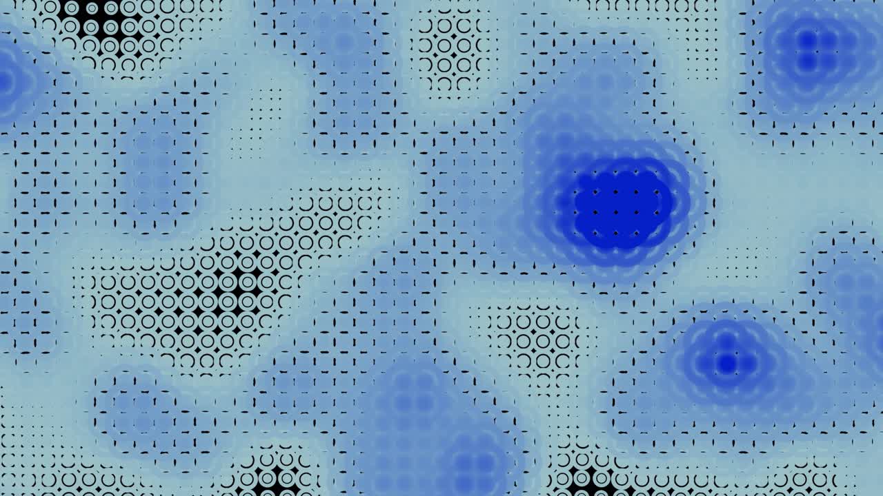 patrón de círculo azul fondo abstracto