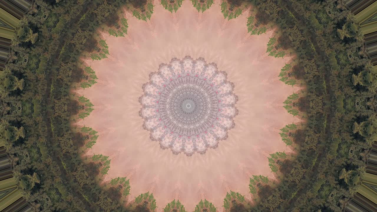Malachi wadi Beach drone kaleidoscope