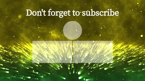 fantástico final de la luz tarjeta final de la pantalla gráficos de movimiento