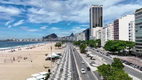 Copacabana-Strand-In-Der-Innenstadt-Von-Rio-De-Janeiro-In-Rio-De-Janeiro-Brasilien