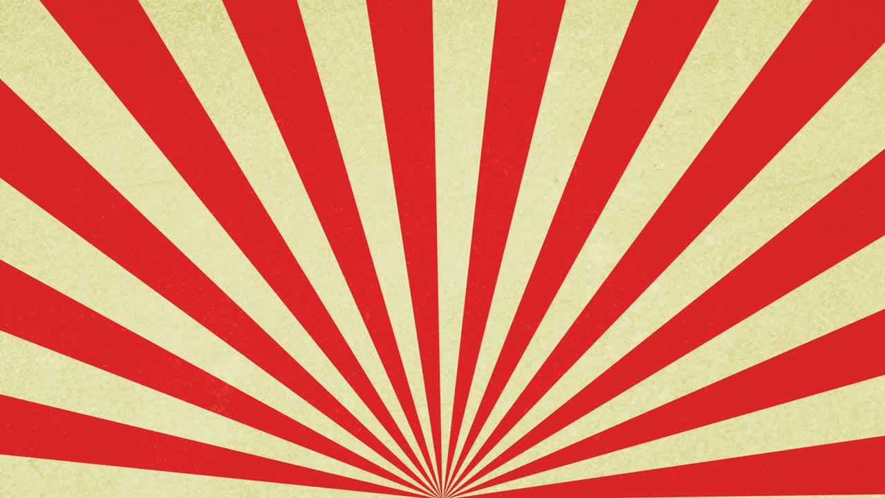 스트라이프 선버스트 레트로 회전 모션 배경 애니메이션 4k 스 비디오