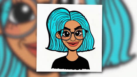 collection of diverse cartoon character portraits