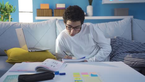 es un estudiante divertido y alegre.