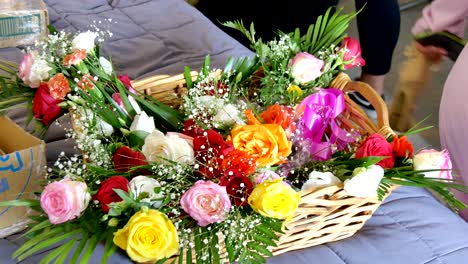 shot of beautiful wedding flower or bouquet