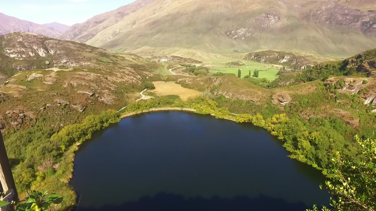 Diamond Lake near Wanaka in New Zealand