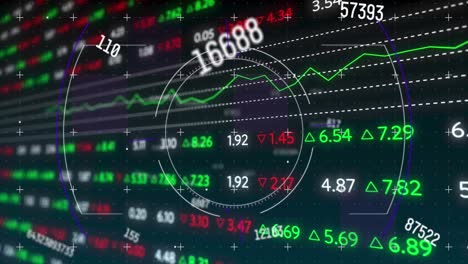 Animation-of-scope-scanning-and-data-processing-over-stock-market