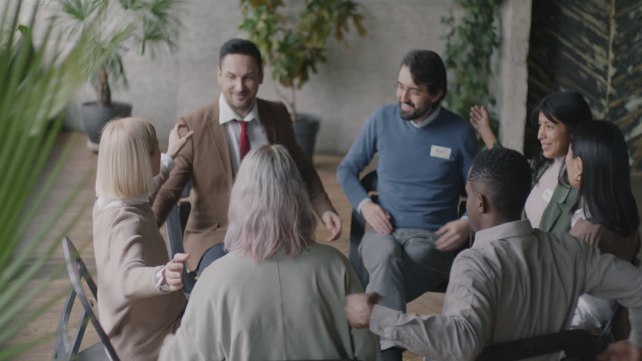 sesión del grupo de apoyo