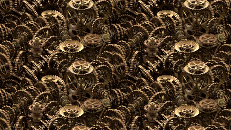 cog wheel mechanism brass loop tile texture