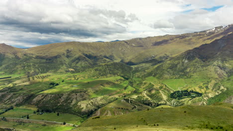 Lapso-De-Tiempo-De-La-Hermosa-Cordillera-De-Nueva-Zelanda