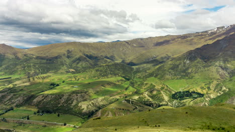 el lapso de tiempo de la hermosa cordillera de nueva zelanda