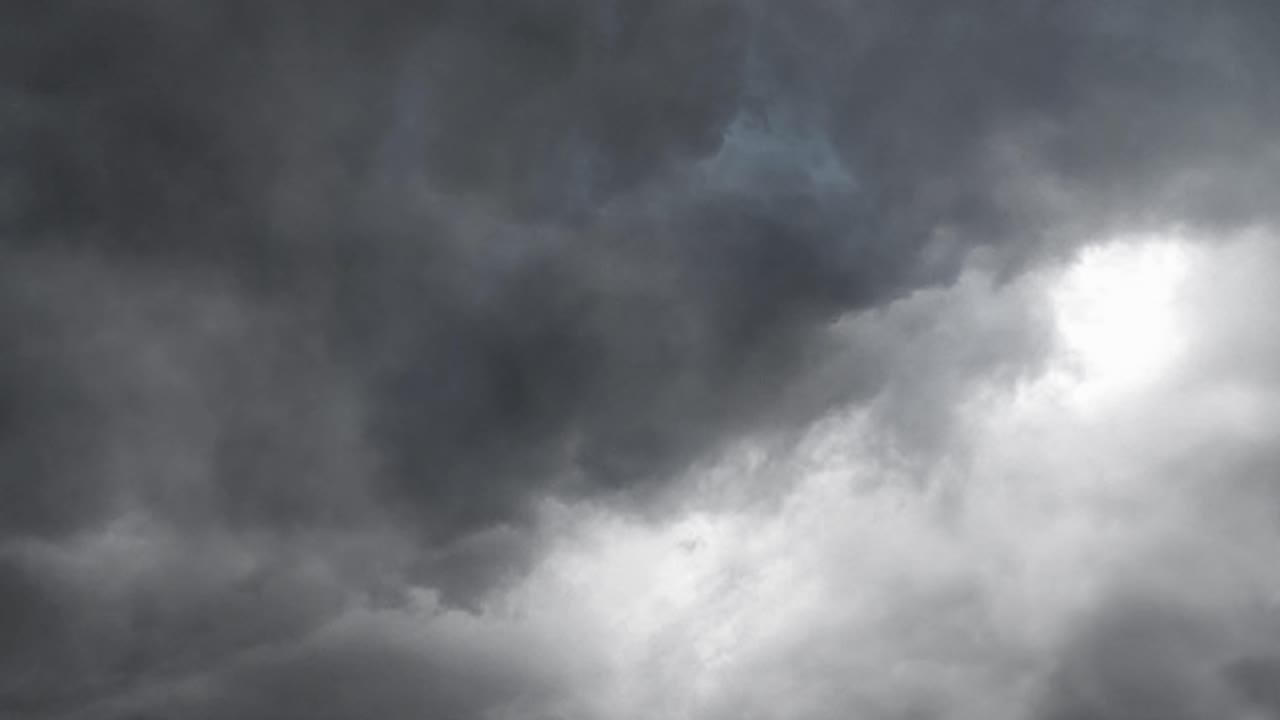 view of dark sky  of Thunderstorms