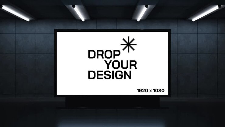Billboard Screen Mockup