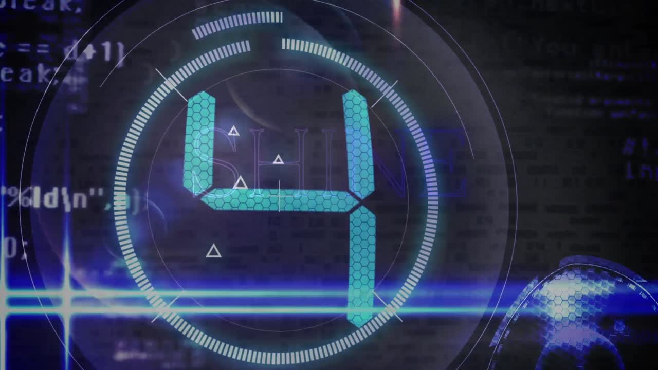 카운트다운을 통해 데이터 처리의 애니메이션