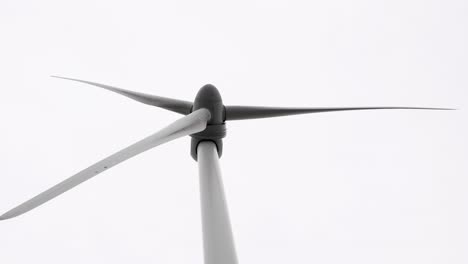 wind turbine blades rotating in dunkeld, scotland