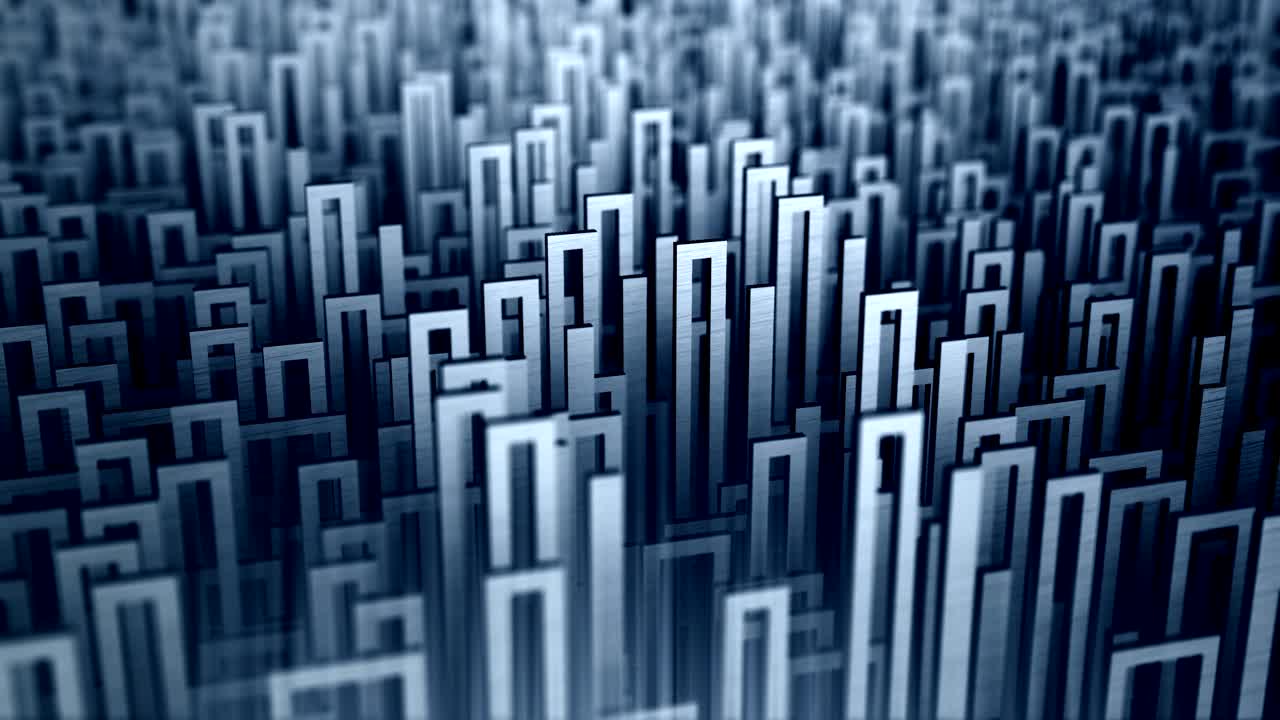 Square Shapes Minimalist Shapes Art Motion Blurred Background Video Loop