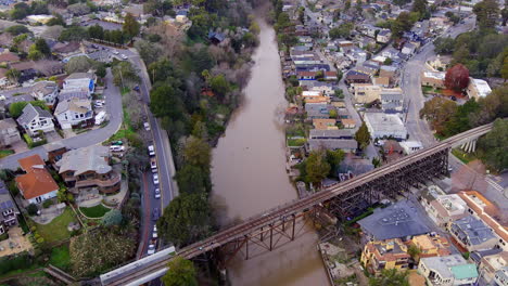 Secuelas-De-Tormenta-Extrema-En-Capitola,-California