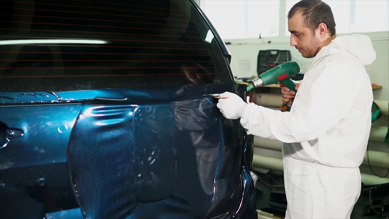 Car Wrap Installation