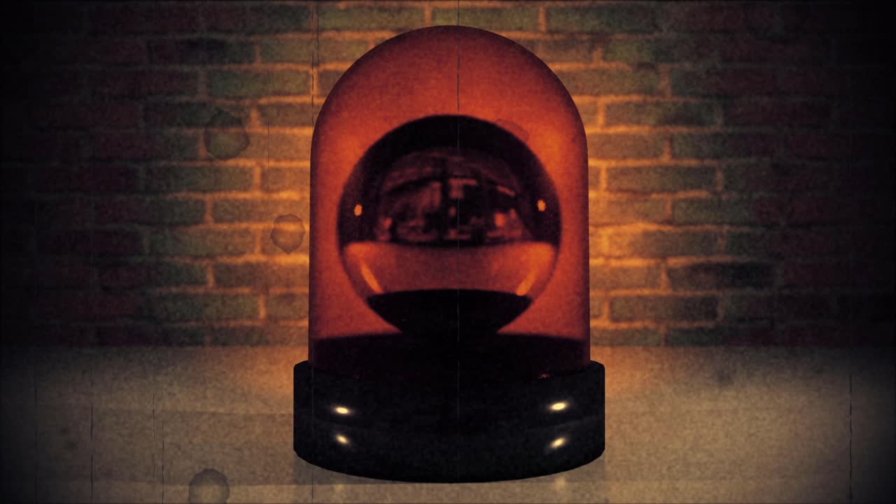 경찰 구급차 박이는 위험 신호등 경찰 자동차 빈티지 4k