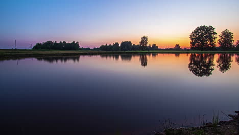 Hyperlapse-Ländliche-Gegend