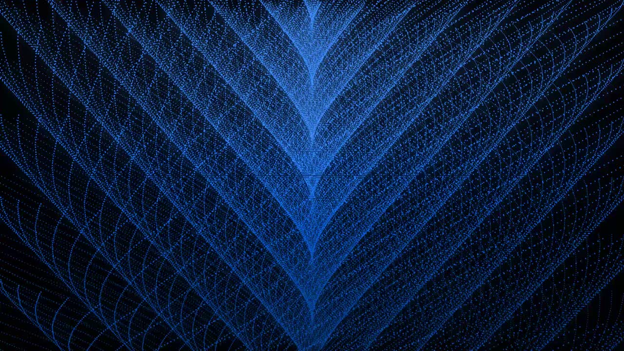 Blue color Dot Shape Pattern animation motion graphics