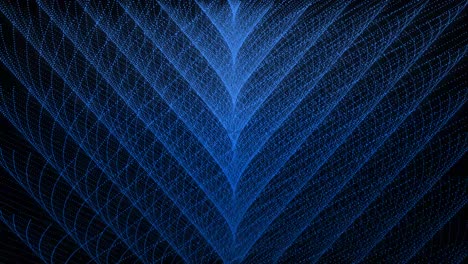 blue color dot shape pattern animation motion graphics
