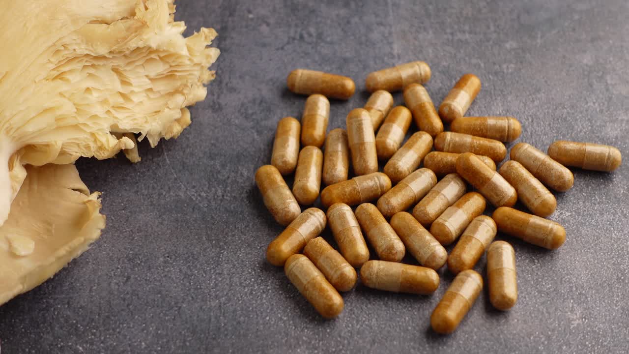 Mushroom Supplements and Capsules