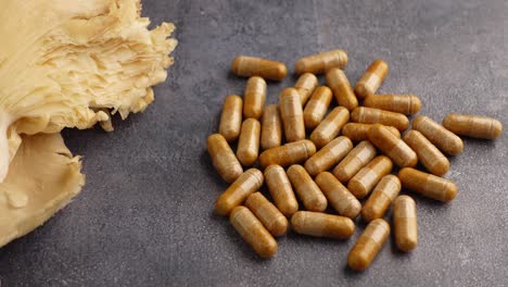 mushroom supplements and capsules