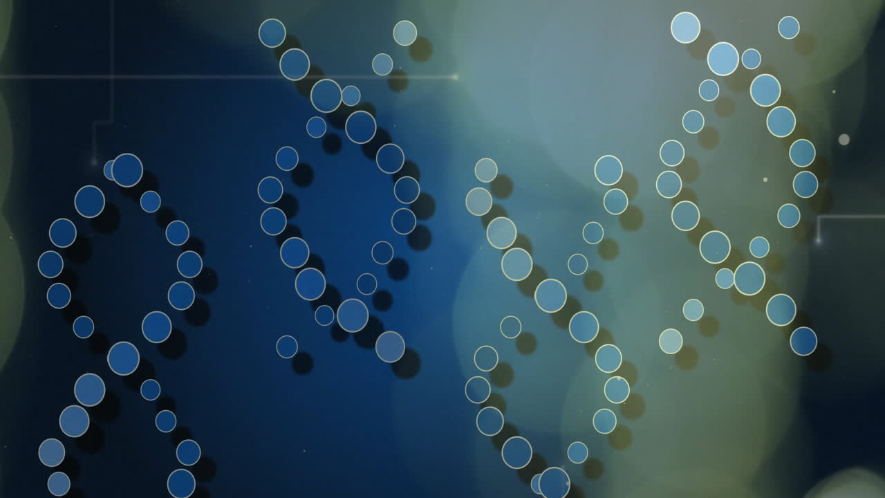 cadena de adn y codificación binaria, procesamiento de datos científicos