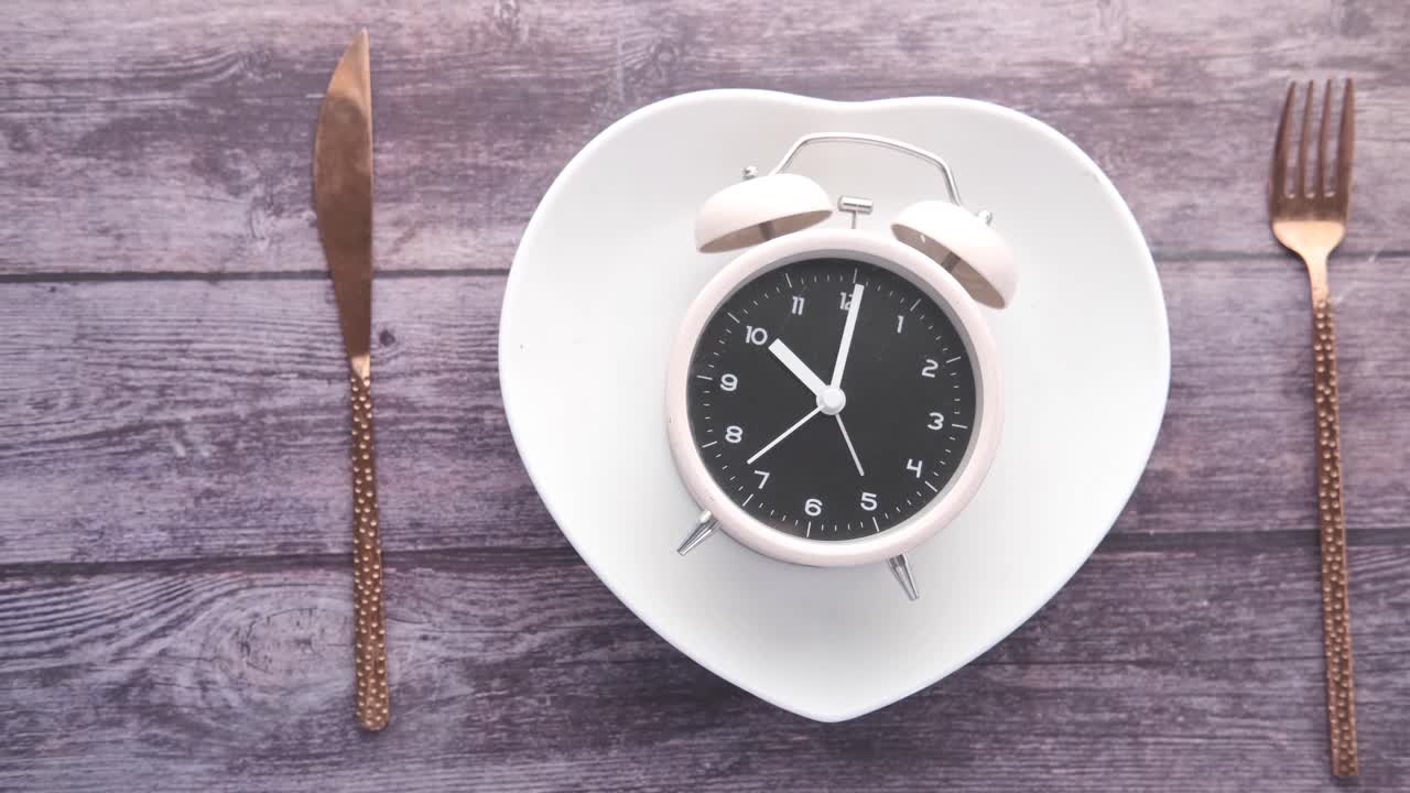 recordatorio de la hora de las comidas