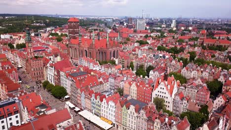 Gdansk-Old-Town-Aerial-shot