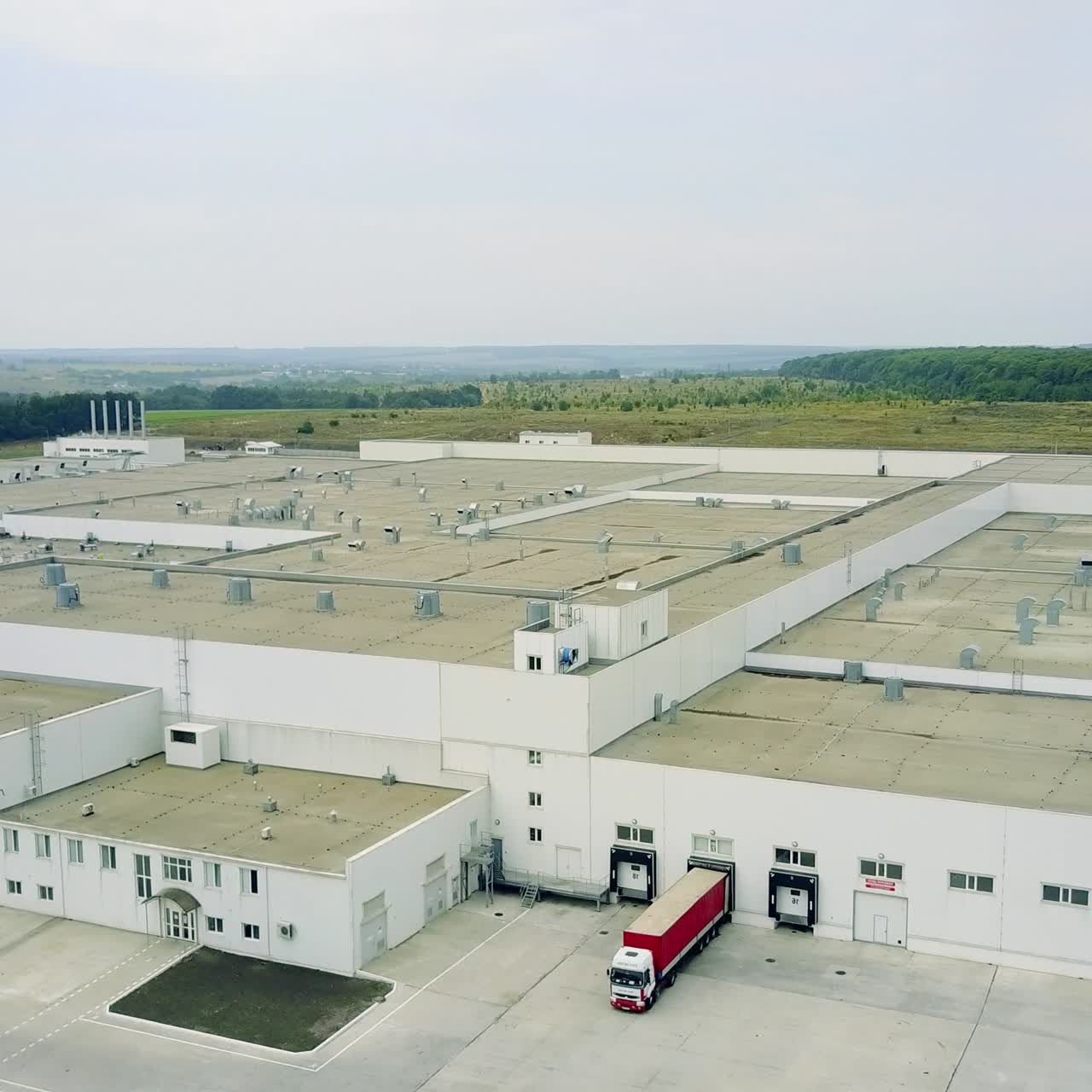 edificio de fábrica industrial