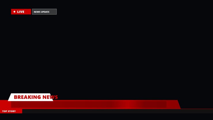 Breaking News Broadcast Lower Third Graphic Overlay