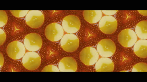 abstract fruit pattern