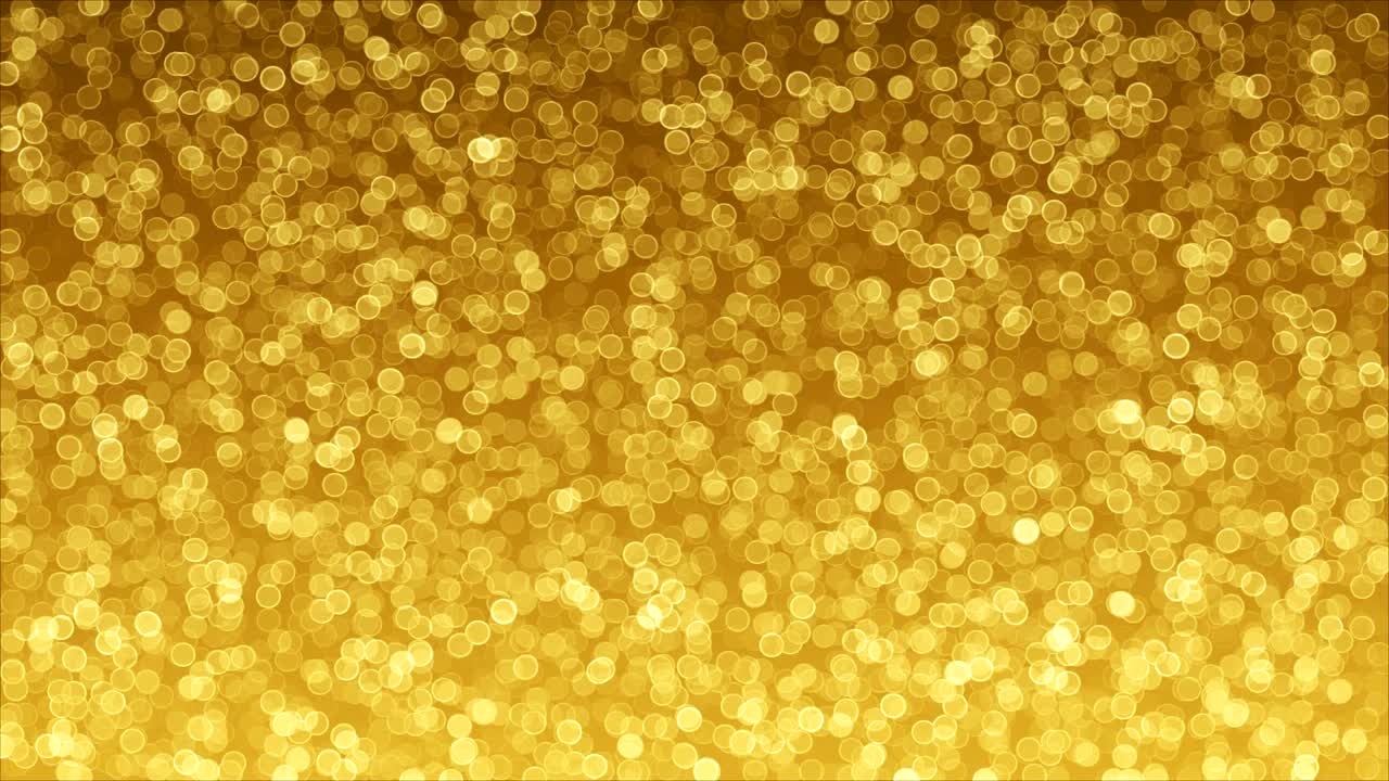 보케 루프 애니메이션의 황금 배경